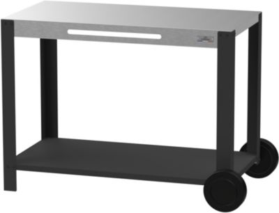 Cuisine extérieure LE MARQUIER Table desserte 110 XL Duo TD110XLD