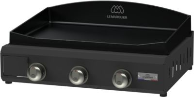 Plancha gaz LE MARQUIER AMALIA 360 ACIER V3 PLEA360EV3