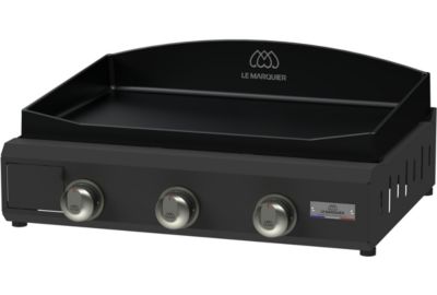 Plancha gaz LE MARQUIER AMALIA 360 ACIER V3 PLEA360EV3