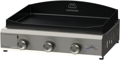 Plancha gaz LE MARQUIER AMALIA 360 INOX V3 PLEA360IV3
