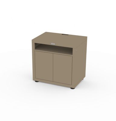 Meuble de cuisine extérieure LE MARQUIER CUISSON AVEC TABLETTE 80X55CM MC80PPLE22