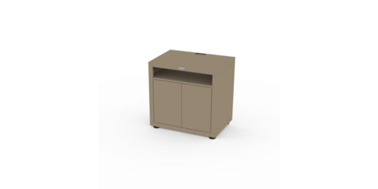 Meuble de cuisine extérieure LE MARQUIER CUISSON AVEC TABLETTE 80X55CM MC80PPLE22