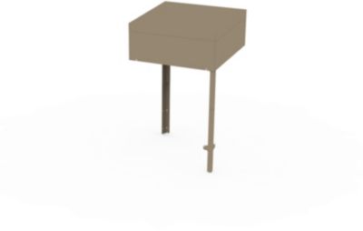 Meuble de cuisine extérieure LE MARQUIER ANGLE TAUPE MC80AE22