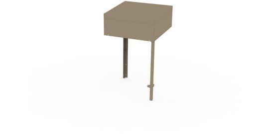 Meuble de cuisine extérieure LE MARQUIER ANGLE TAUPE MC80AE22