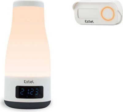 Sonnette sans fil EXTEL Extel Sonnette sans fil enceinte lampe