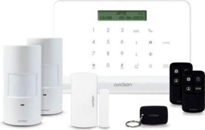 Alarme maison ADVISEN Alarme sans fil Home Secure Avidsen