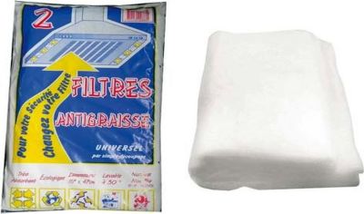 Filtre hotte DIVERS sachet filtres anti-graisse.117x47c