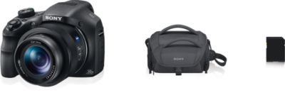 Appareil photo Bridge SONY DSC-HX350 + Etui + SD 8Go Reconditionné