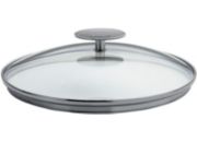 Couvercle universel CRISTEL Platine 26 cm verre