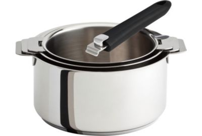 Batterie de cuisine CRISTEL 3 casseroles amovibles 16 a 20cm