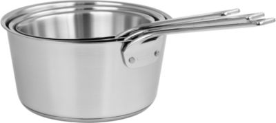 Batterie de cuisine CRISTEL de 3 casseroles 16/18/20 cm - 1826 Batterie de cuisine CRISTEL de 3 casseroles 16/18/20 cm - 1826