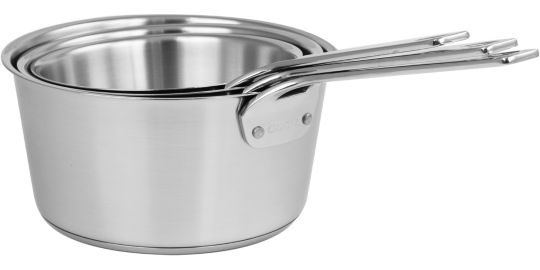 Batterie de cuisine CRISTEL de 3 casseroles 16/18/20 cm - 1826