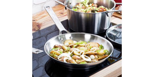 Poêle CRISTEL 24cm inox - 1826