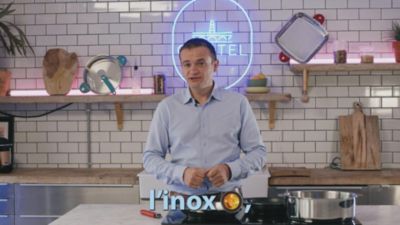 Voir la vidéo pour Poêle CRISTEL 26 CM INOX CRISTEL 1826