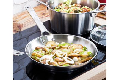 Poêle CRISTEL 28cm inox - 1826