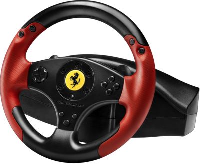 Volant Pedalier THRUSTMASTER Ferrari Red Legend Racing Wheel PS3 PC