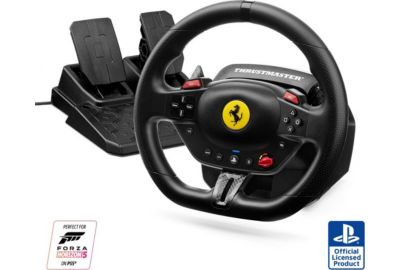 Volant + Pédalier THRUSTMASTER T98-P Ferrari 296 GTB Playstation