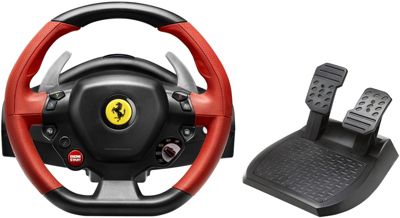 Volant + Pédalier Thrustmaster Ferrari 458 Spider XBOX one