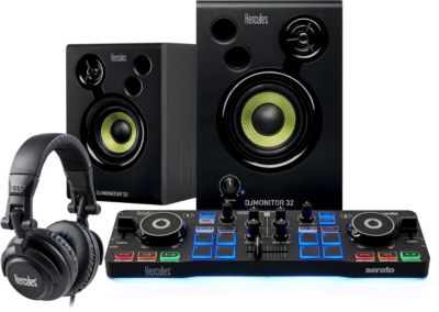 Contrôleur USB HERCULES DJ STARTER KIT