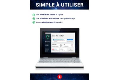 Logiciel antivirus et optimisation BITDEFENDER Internet Security  - 2ans - 5 postes