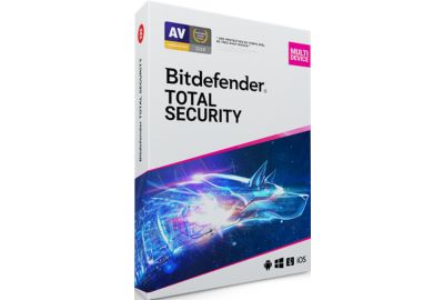 Logiciel antivirus et optimisation BITDEFENDER Total Security  - 2 ans - 10 postes