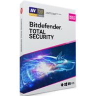 Logiciel antivirus et optimisation BITDEFENDER Total Security  - 2 ans - 10 postes