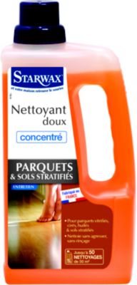 Nettoyant STARWAX Doux concentré parquet et sols stratifié