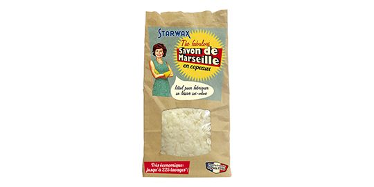 Détachant STARWAX THE FABULOUS SAVON DE MARSEILLE COPEAUX 750 GR