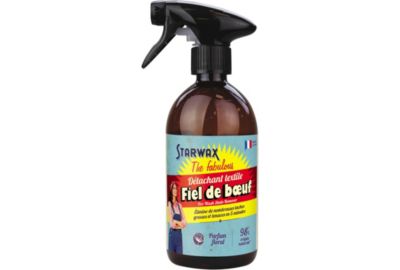 Détachant textile STARWAX SPRAY DETACH. FIEL DE BOEUF 500ML