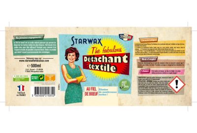 Détachant textile STARWAX SPRAY DETACH. FIEL DE BOEUF 500ML