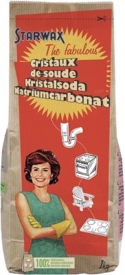Nettoyant multi usages STARWAX CRISTAUX DE SOUDE 1KG