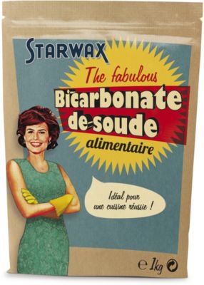 Nettoyant STARWAX BICARBONATE DE SOUDE ALIMENTAIRE 1KG