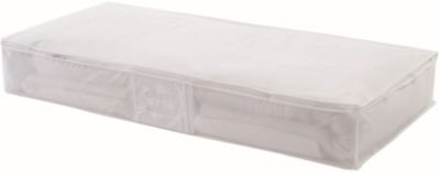Housse COMPACTOR dessous de lit blanc translucide