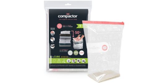 Housse COMPACTOR sac de rangement sous vide manuel Compact Express
