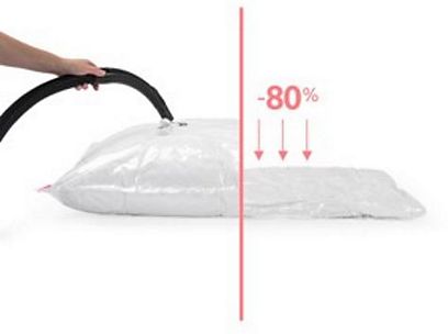 Sac de discount compression sans aspirateur