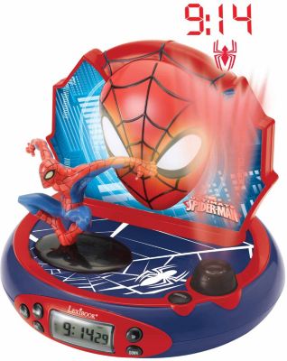 Radio réveil LEXIBOOK RP500SP Projecteur Spider-Man