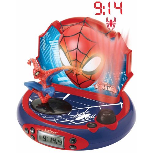 Radio réveil LEXIBOOK RP500SP Projecteur Spider-Man