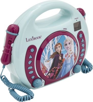 Karaoké LEXIBOOK RCDK100Favec micros La Reine des Neiges