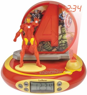 Radio réveil LEXIBOOK RP510AV Projection Avengers - Iron Man