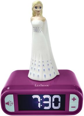 Réveil LEXIBOOK Veilleuse Disney La Reine des Neiges II