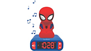 Lexibook- Réveil projecteur Spiderman Marvel avec Fonction Alarme e