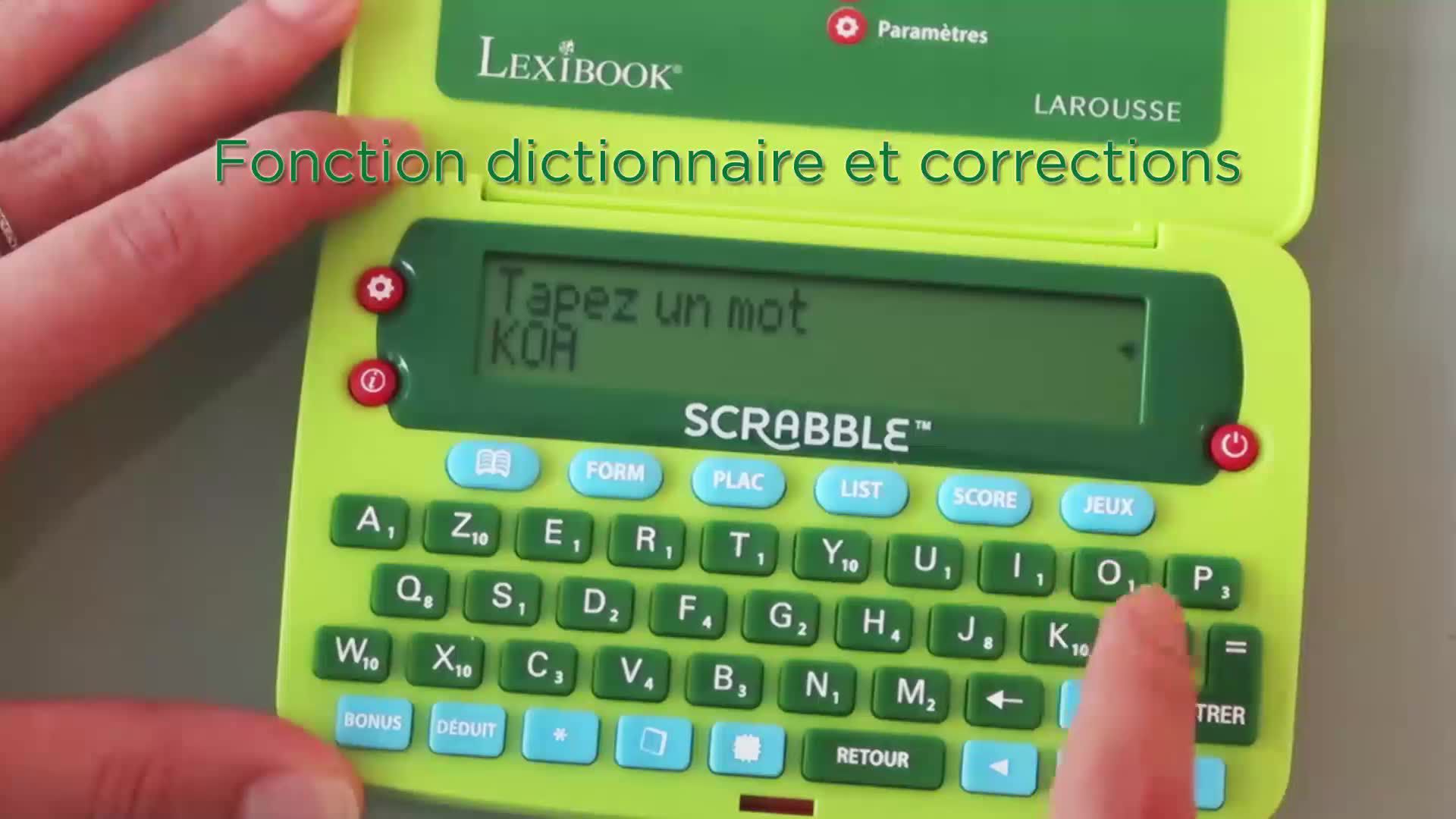 Lexibook Dictionnaire électronique du scrabble Pas Cher