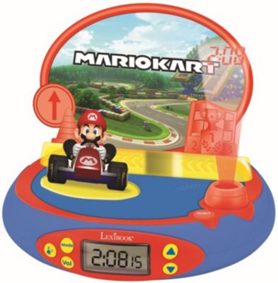 Reveil LEXIBOOK RP500UNI Projecteur Nintendo Mario Kart