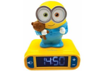 Radio réveil LEXIBOOK Les Minions avec effets sonores