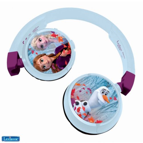 lexibook - Disney Princesses Casque Audio Enfant 2-en-1 Sans Fil