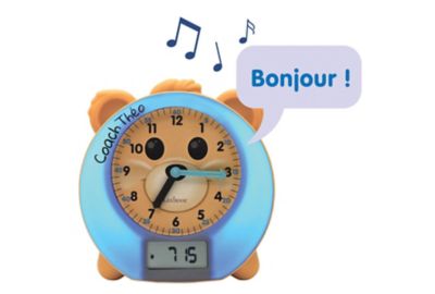 Réveil LEXIBOOK Théo mon Réveil Éducatif