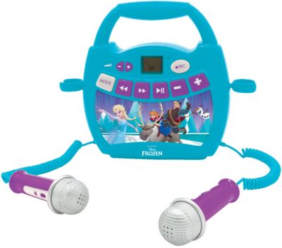 La Reine Des Neiges Lecteur Karaoke Cd Avec Micros - Jeux électroniques,  multimédia - Achat moins cher