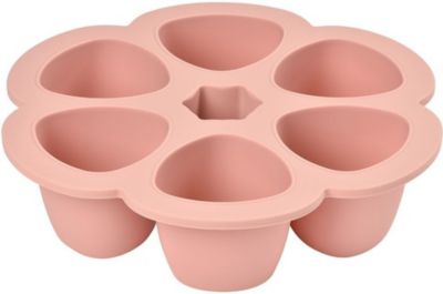 Multiportions BEABA silicone 6 x150ml old pink