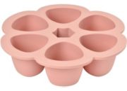 Multiportions BEABA silicone 6 x150ml old pink