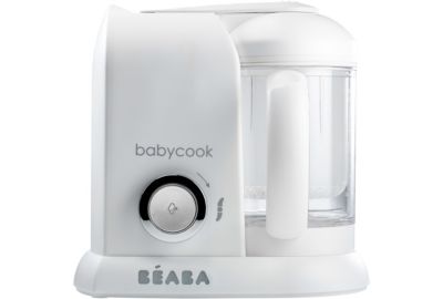 Alimentation Bebe Beaba Babycook Solo White Silver Boulanger